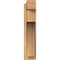 Ekena Millwork Westlake Block Rough Sawn Outlooker, Western Red Cedar, 6"W x 20"D x 28"H OUT06X20X28WTL05RWR - alternate 3